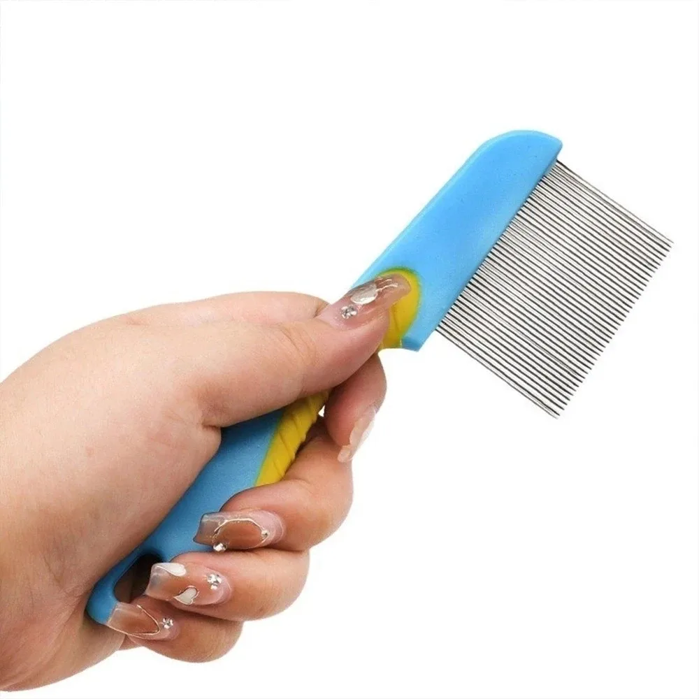 COD Sisir Kutu Pembersih Ketombe Gagang Panjang Sisir Gigi Rapat Serit