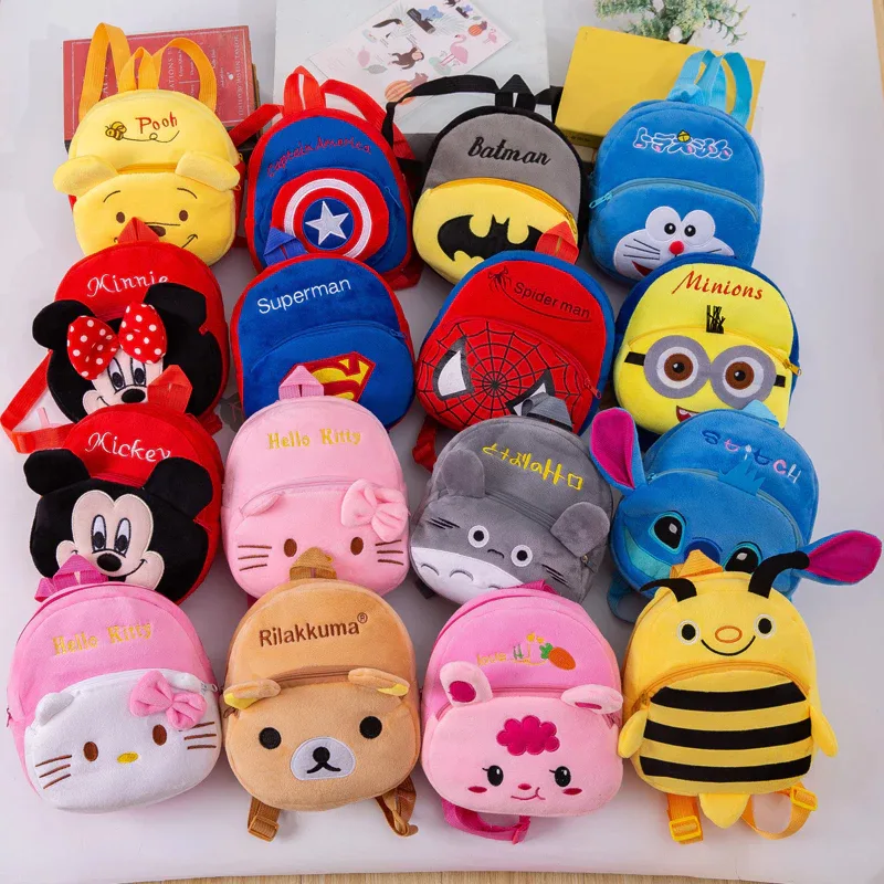 COD AR18 Tas Ransel Anak Karakter Boneka Bag Backpack Mini Motif Cartoon Cute Tas Sekolah