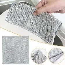COD AR18 Lap Kawat 20X20Cm Kain Kawat Multifungsi Lap Dapur Kawat Kain Kawat Serbaguna