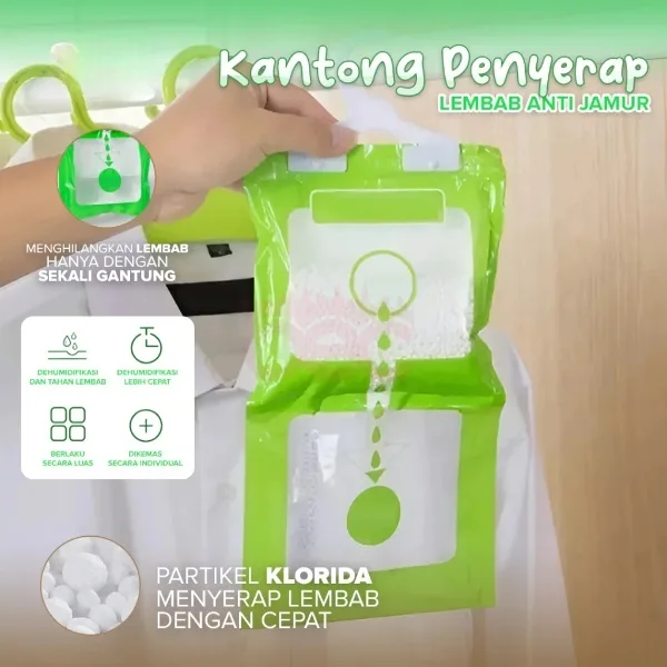 COD Kantong Penyerap Lembab Anti Jamur | Kantong Serap Lembab Lemari | Kantong Anti Jamur Serap Air