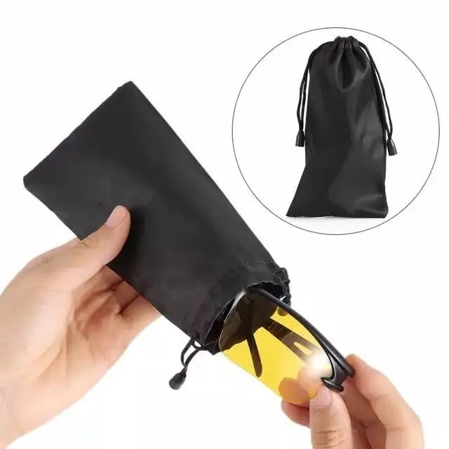 AR18 COD Pouch Kacamata Kain Sarung Kacamata Kain Serut Tempat Kacamata