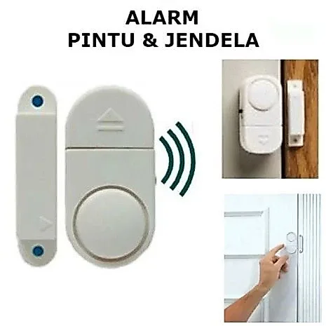 COD Alarm Anti Maling Bunyi Sensor Pencuri Tempel Door Window Pintu Lemari Laci Jendela Rumah Toko Suara
