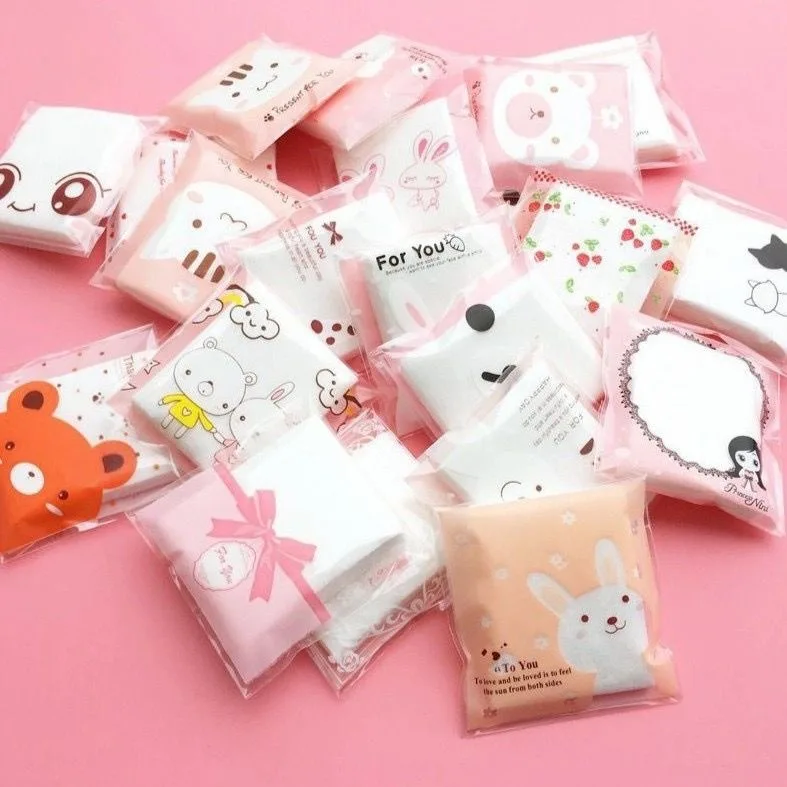 COD Kapas Toner Isi 25Pcs Karakter Kartun Kapas Wajah Tipis Pembersih Make Up Kemasan Cotton Pads Travel Size 25 Lembar