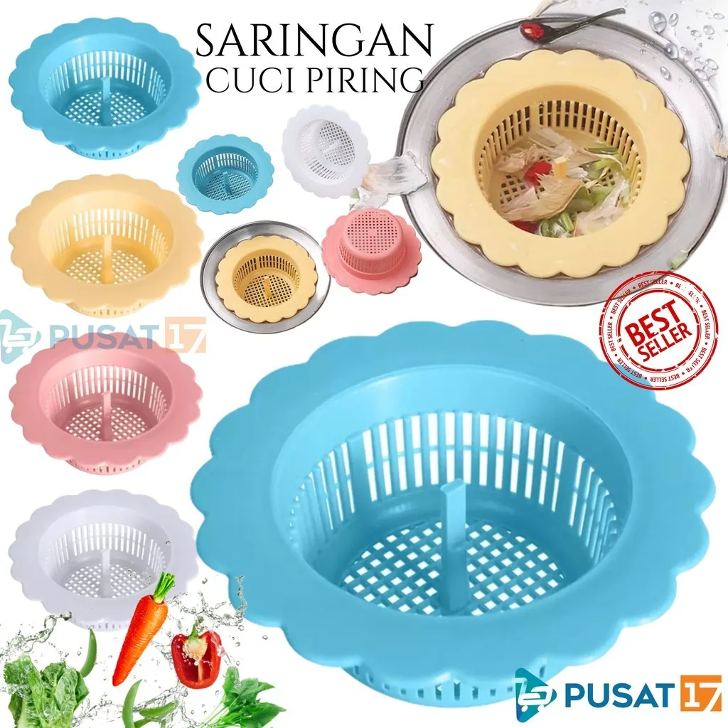 SARINGAN WASTAFEL CUCI PIRING / AFUR WASTAFEL KECIL / FILTER AIR SINK CUCI PIRING / AFUR BAK CUCI PIRING