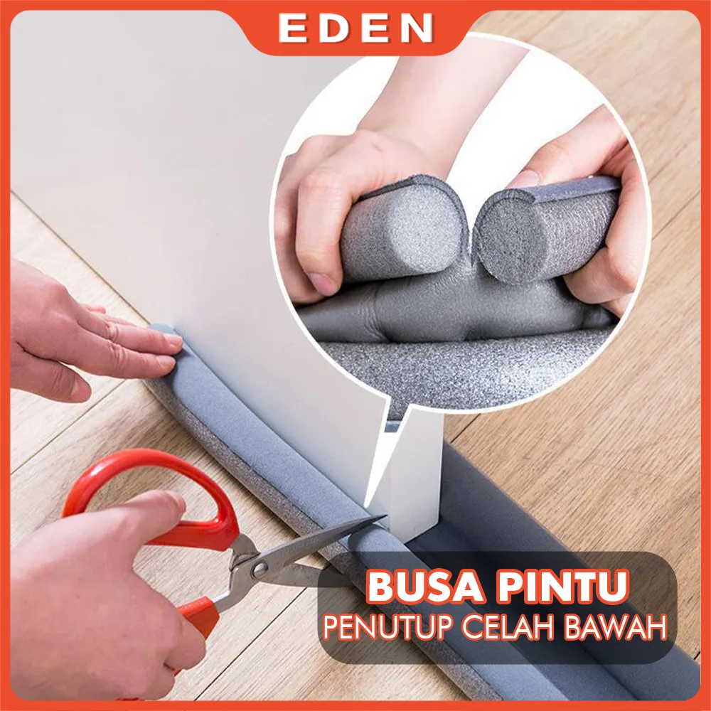 BUSA PENUTUP CELAH PINTU BAWAH / PENGHALANG DEBU BINATANG SUARA LUAR RUANGAN / BUSA GANJELAN PENGGANJAL ALAS SEKAT GANJAL DOOR CLOSER KAMAR