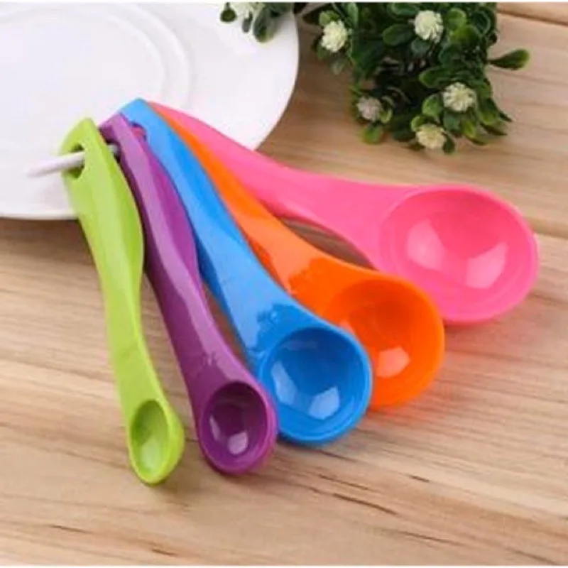 COD AR18 Sendok Takar Set 5 In 1 Pastel Ukuran Kue Air Bumbu