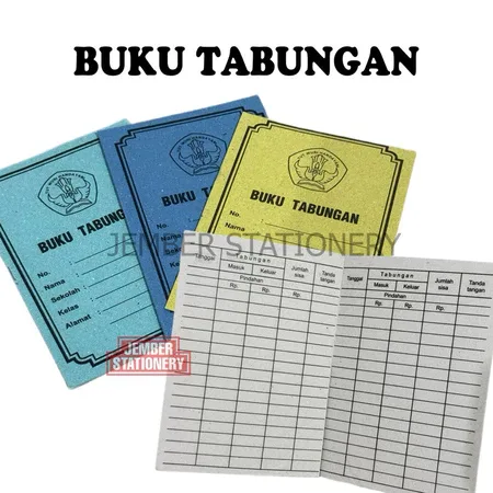 COD AR18 - (1biji) Buku Tabungan Murah
