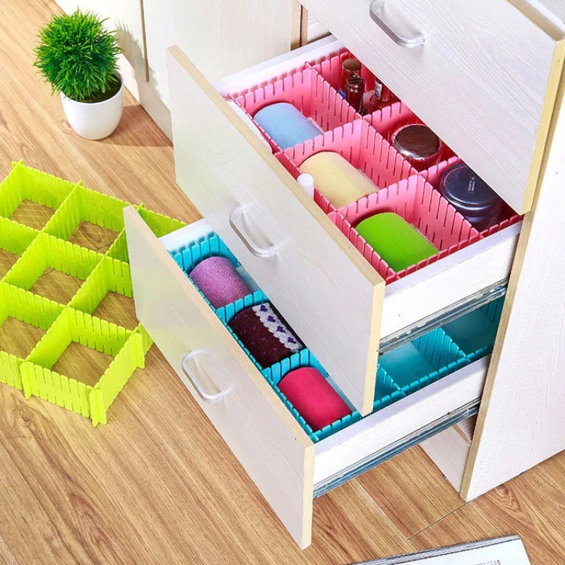 COD AR18 Sekat Laci Organizer Pemisah Pembatas Kotak Lemari 1 Set Isi 4 Pcs Panjang