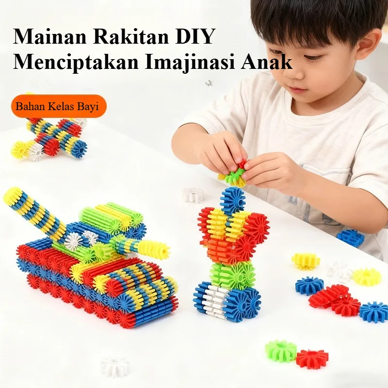 Mainan Blok Susun Lego Gear Bricks Puzzle Edukasi Anak Building Blocks Roda Gigi DIY