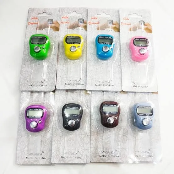 TASBIH DIGITAL / TASBEH DIGITAL MINI LED / COUNTER TASBI CINCIN ESTETIK /  SOUVENIR MURAH TASBE DIGITAL / ALAT DZIKIR DIGITAL CINCIN