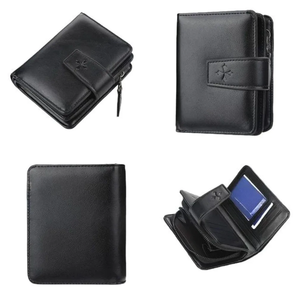 COD AR18 Dompet Hitam-Dompet Nonem Dompet Wanita Dompet Lipat Mini Dompet Tebaru Dompet Kekinian
