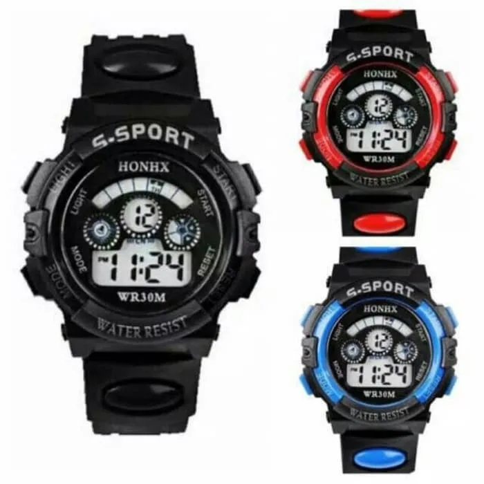 COD AR18  JAM TANGAN RUBBER S SPORT S 1790 DIGITAL FASHION LED JF038 GROSIR MURAH PRIA WANITA COUPLE TERBARU ANAK REMAJA