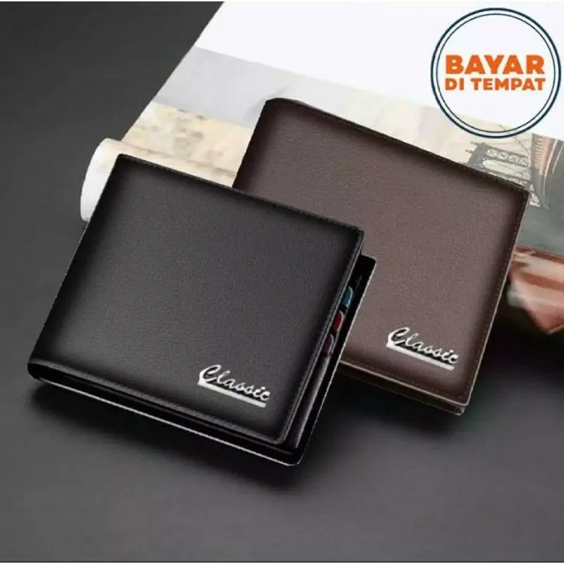 DOMPET PRIA ELEGAN MEWAH / DOMPE COWO ORIGINAL NON BRANDED 100% / DOMPET LAKI LAKI LIPAT 2 MEWAH / WALLET COWOK POLO KARTU KEREN