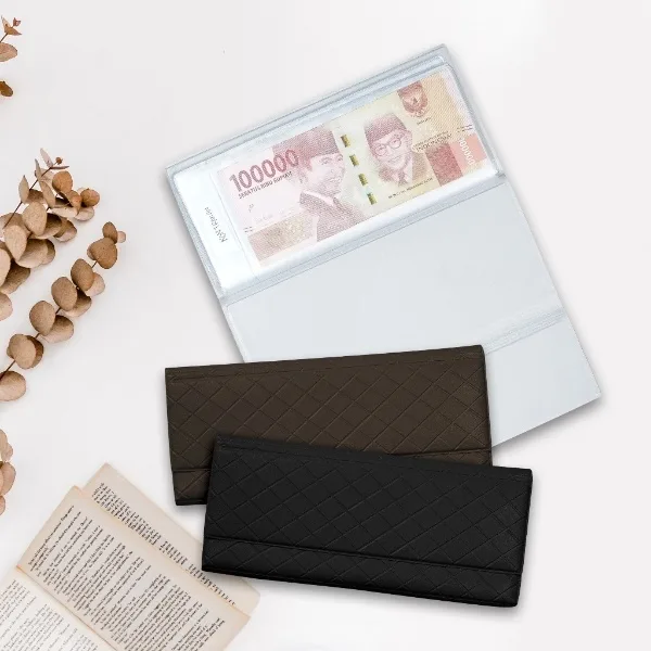 COD AR18 Dompet Pintar Keuangan Kotak / Dompet Disiplin Keuangan Kotak / Dompet Uang Panjang 32 Slot Kotak