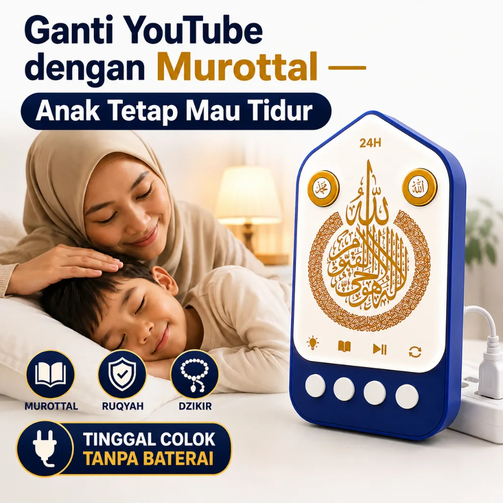 SPEAKER MUROTTAL LAMPU TIDUR 24 JAM NON STOP AYAT AL-QURAN SURAH RIZIEQ ZIKIR RUQYAH ALL LIST